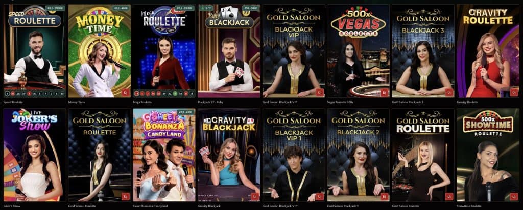Crownplay Élő kaszinó játékok