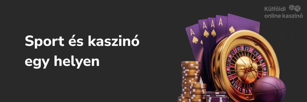 Sport és kaszinó egy helyen